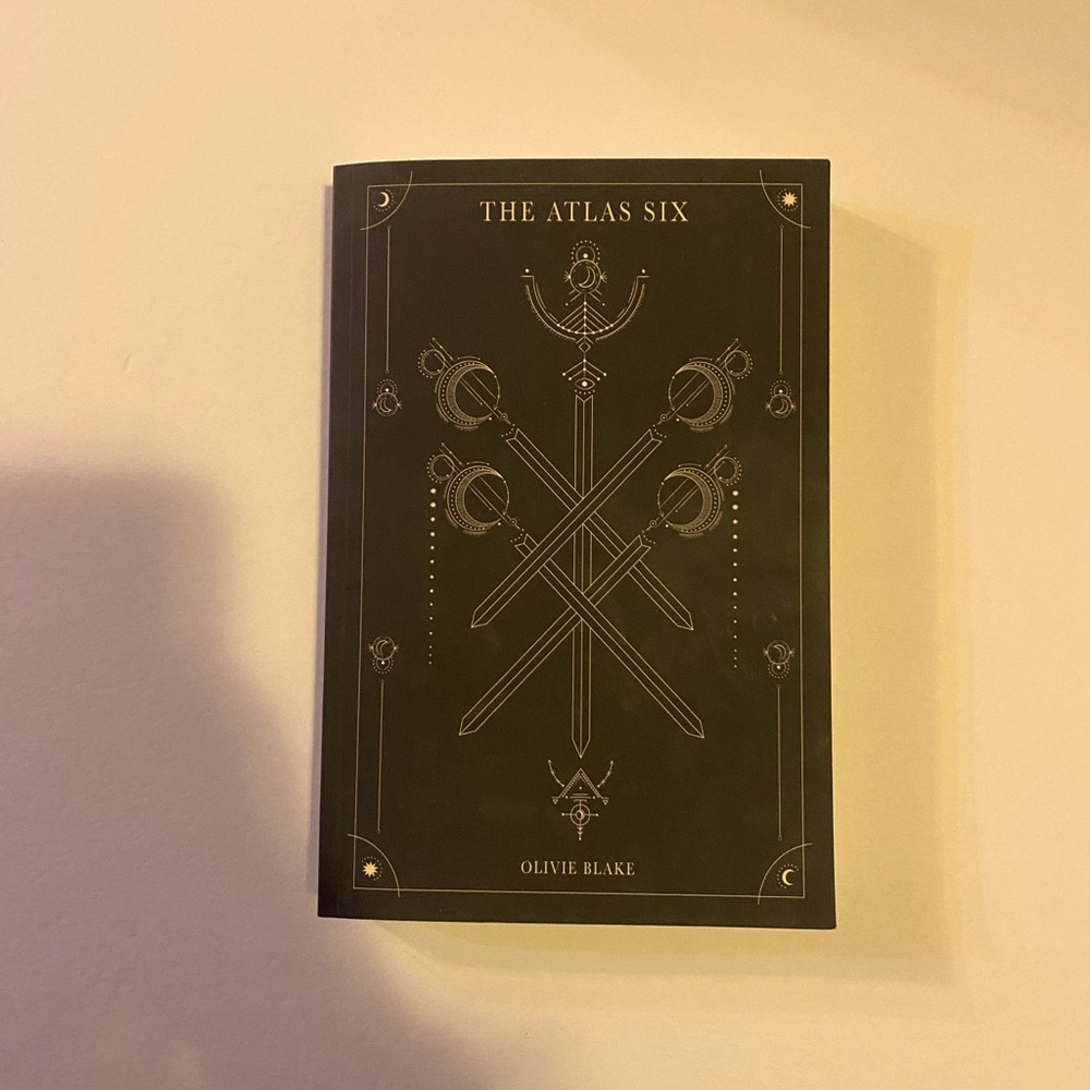 ORIGINAL COVER THE ATLAS SIX BOOK